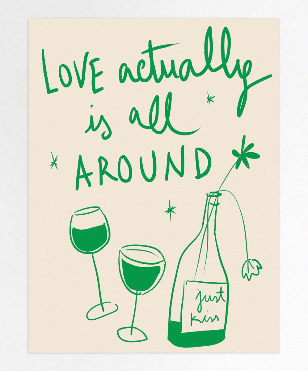 Love actually is all around - Posters Catita illustrations
