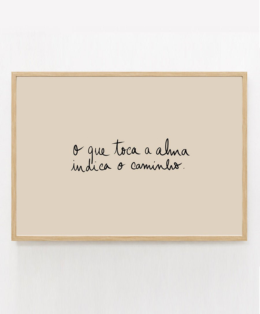 Poster 'O Caminho' - Posters Catita illustrations