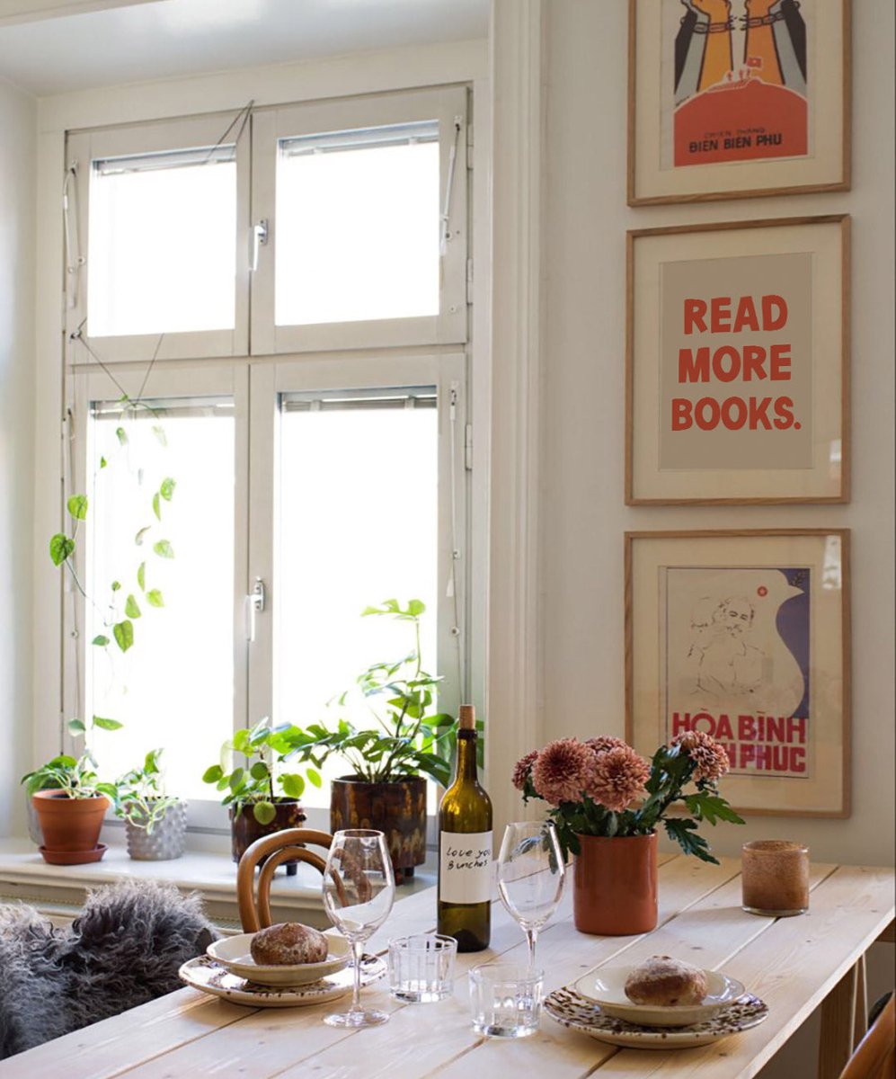 Read More Books - Posters Catita illustrations