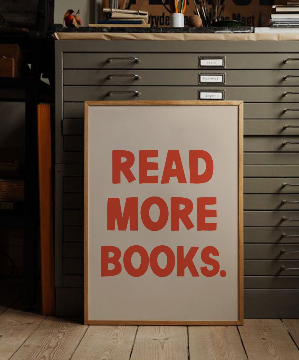 Read More Books - Posters Catita illustrations