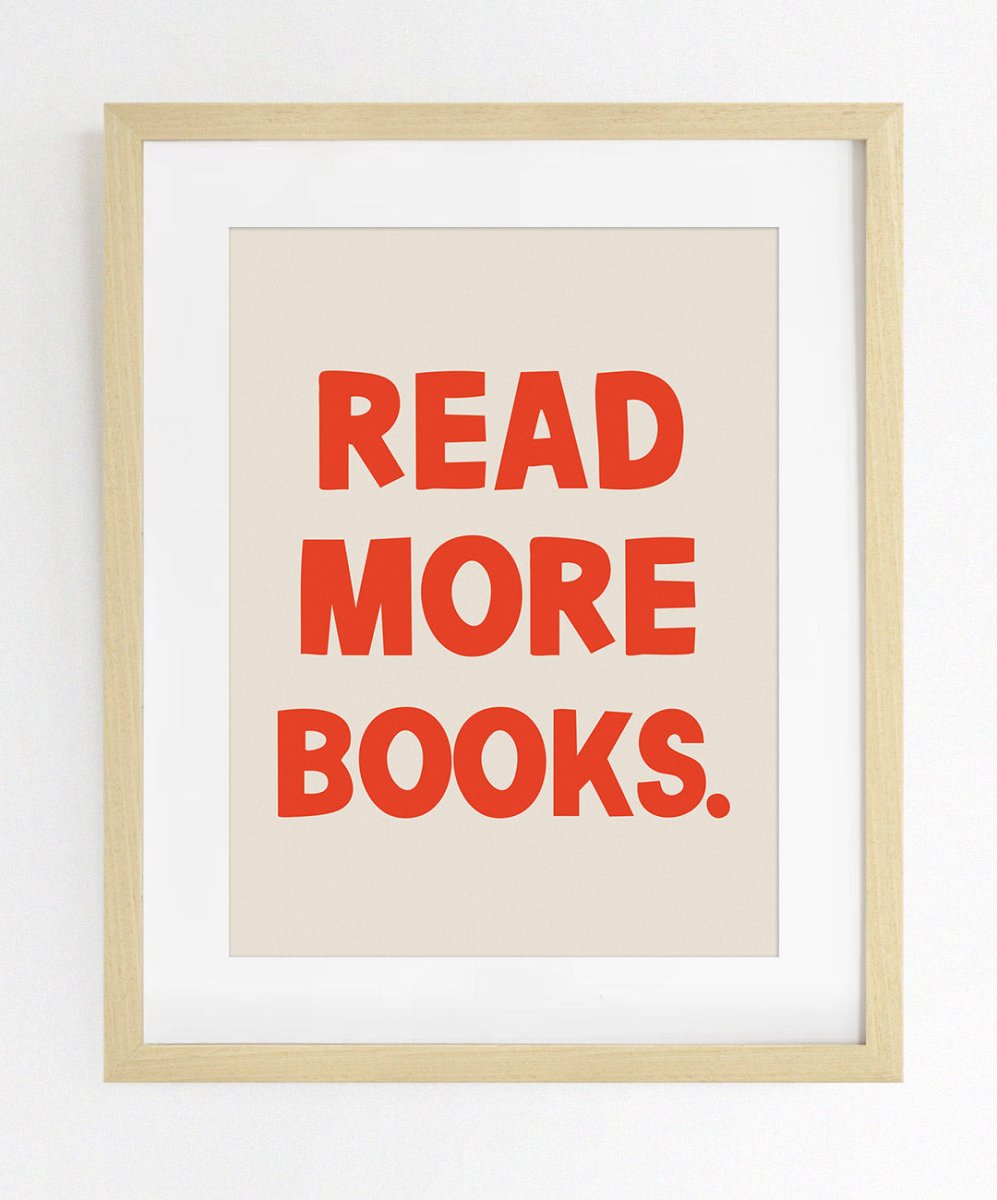 Read More Books - Posters Catita illustrations