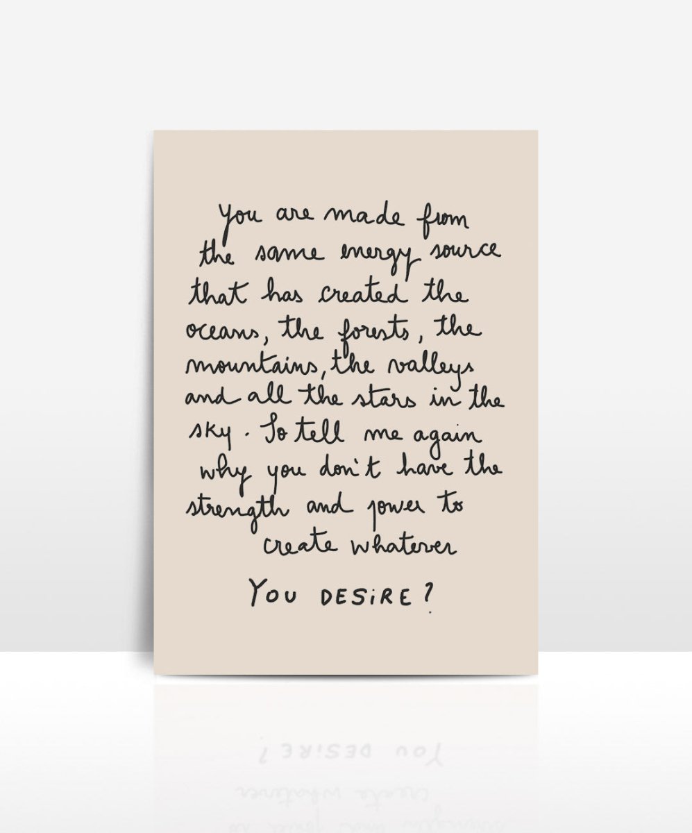 Postal 'You Desire' - Postais Catita illustrations