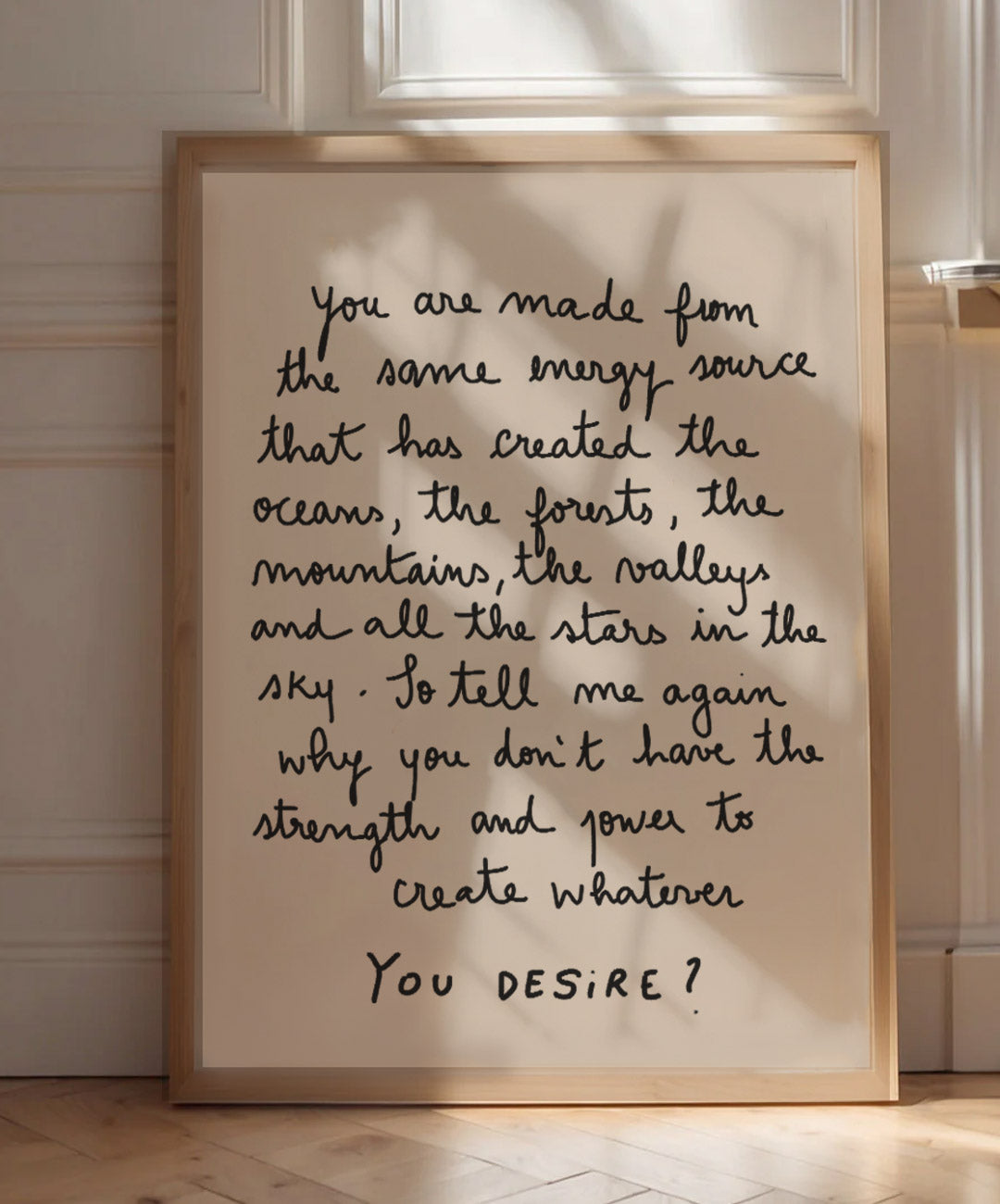 You Desire